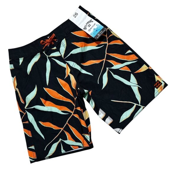 Billabong Big Boy Size 26 (L) Sundays Pro Mid Recycler Board Short Swim‎ NWT - Picture 2 of 9